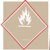 Simbol Bahan Kimia Cairan Mudah Terbakar