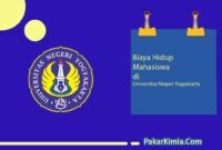 Biaya Hidup di Universitas Negeri Yogyakarta