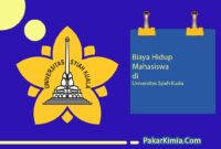 Biaya Hidup di Universitas Syiah Kuala